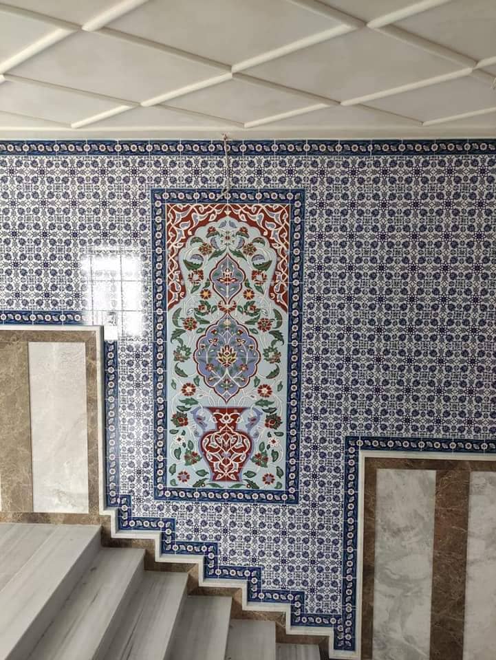 Cami Çini Duvar Kaplama