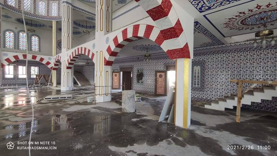 Cami Çini Duvar Kaplama