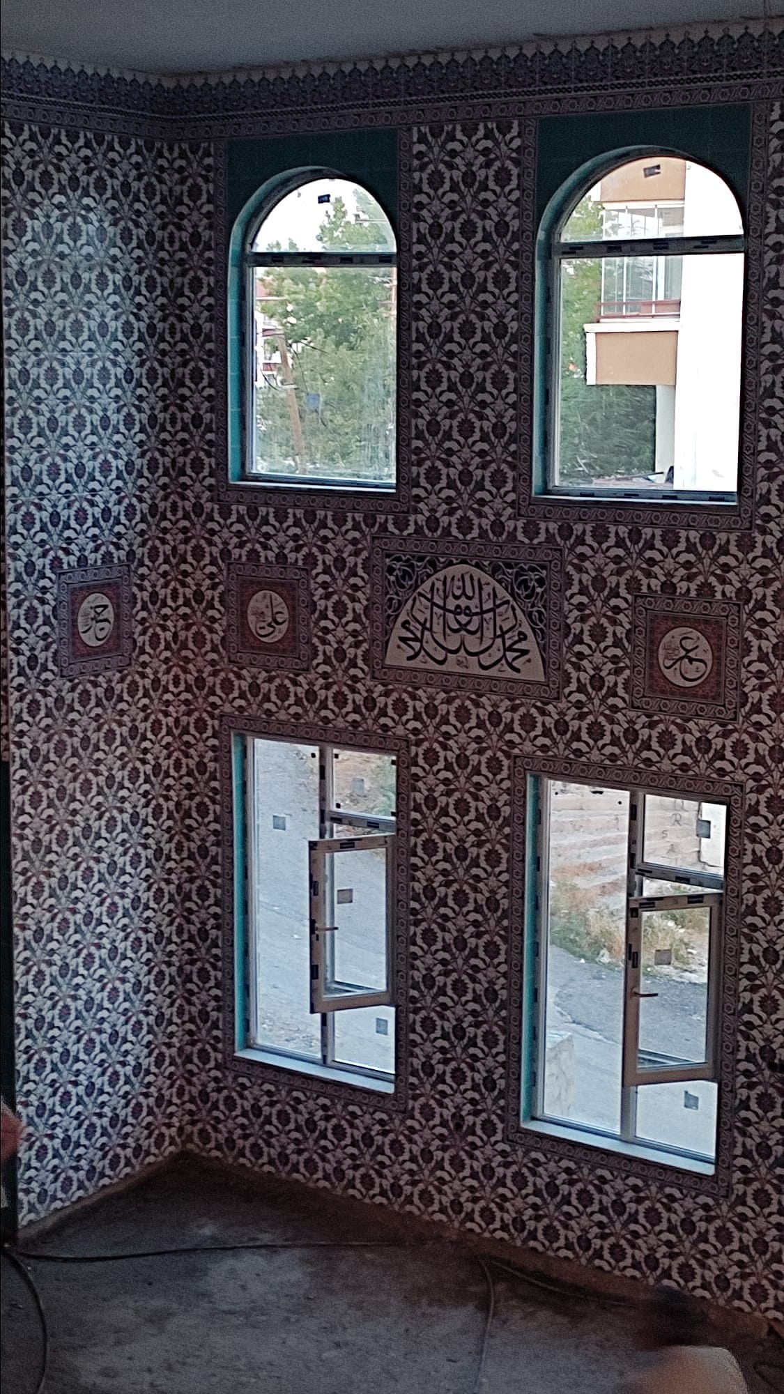 Cami Çini Duvar Kaplama