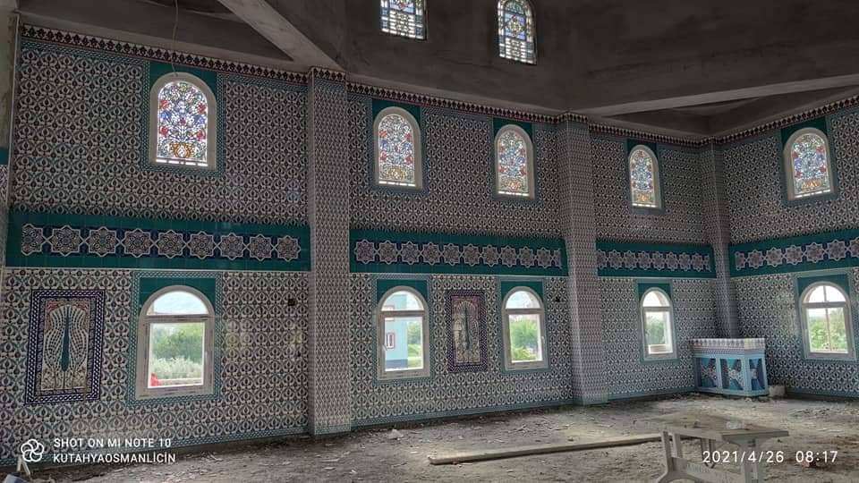 Cami Çini Duvar Kaplama