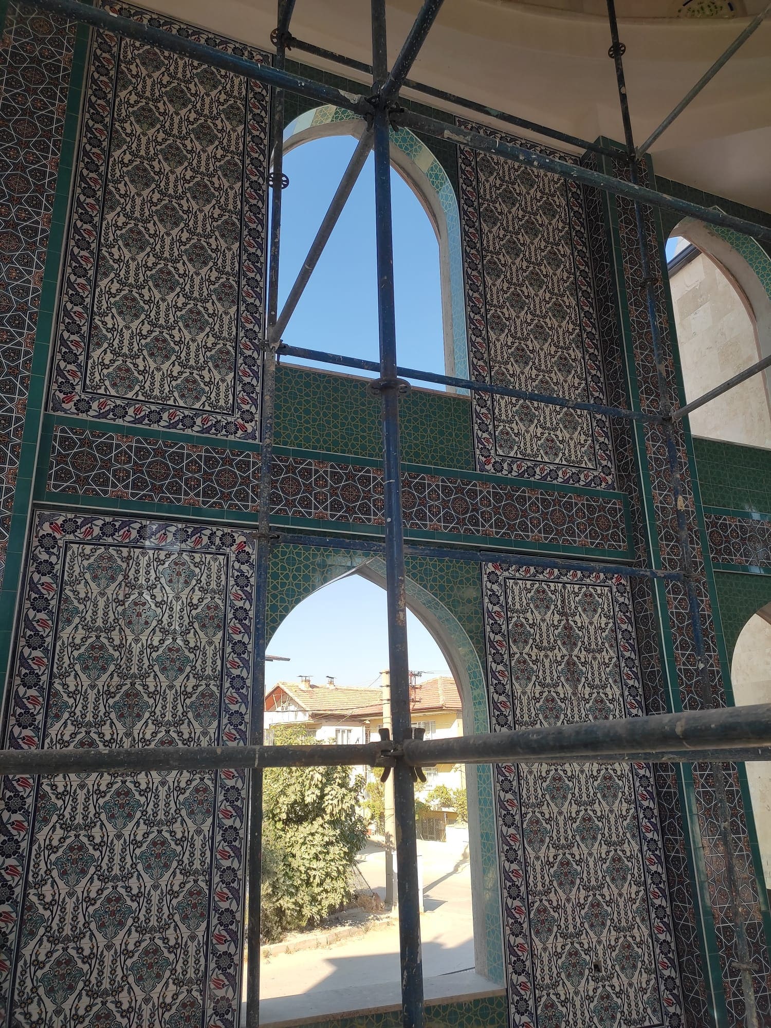 Cami Çini Duvar Kaplama