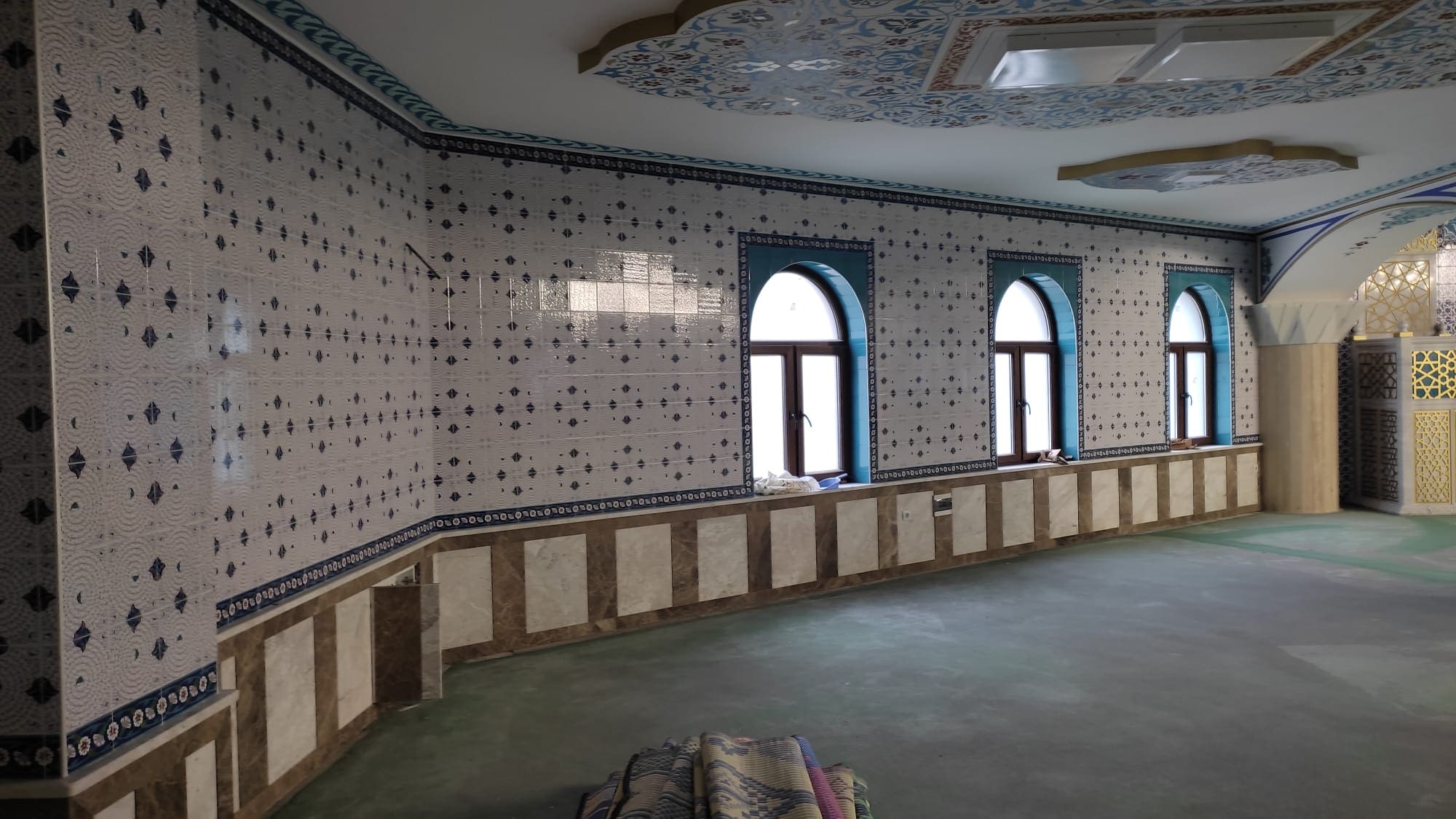 Cami Çini Duvar Kaplama