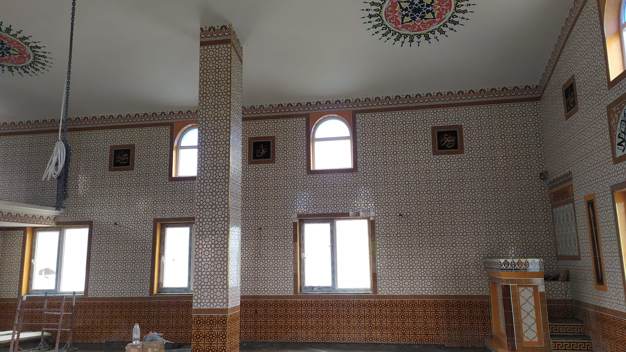 Cami Çini Duvar Kaplama