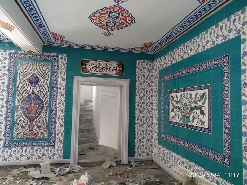 Cami Çini Duvar Kaplama