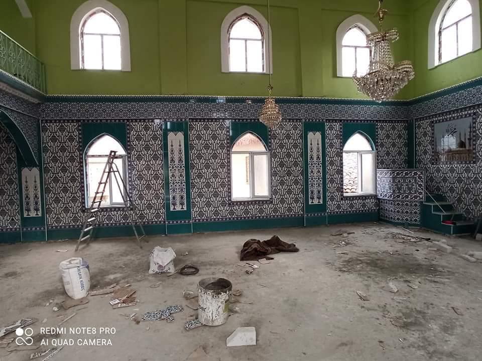 Cami Çini Duvar Kaplama