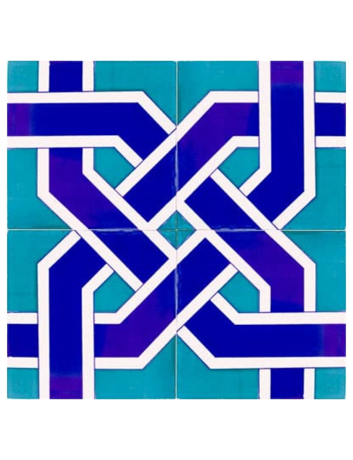 Çini Seramik Karo 20x20 -41, Cami Çinileri, Cami Çini, Kütahya Çini Seramik, Kütahya Çini Dekor,