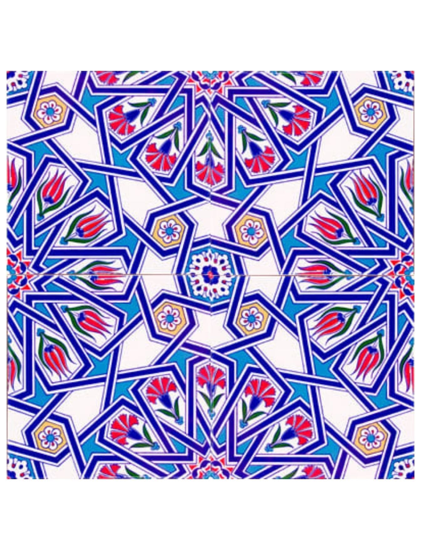 Çini Seramik Karo 20x20 -50, Çini Desenli Seramik Modelleri, Ceramic Art, Kütahya Çini Dekor,