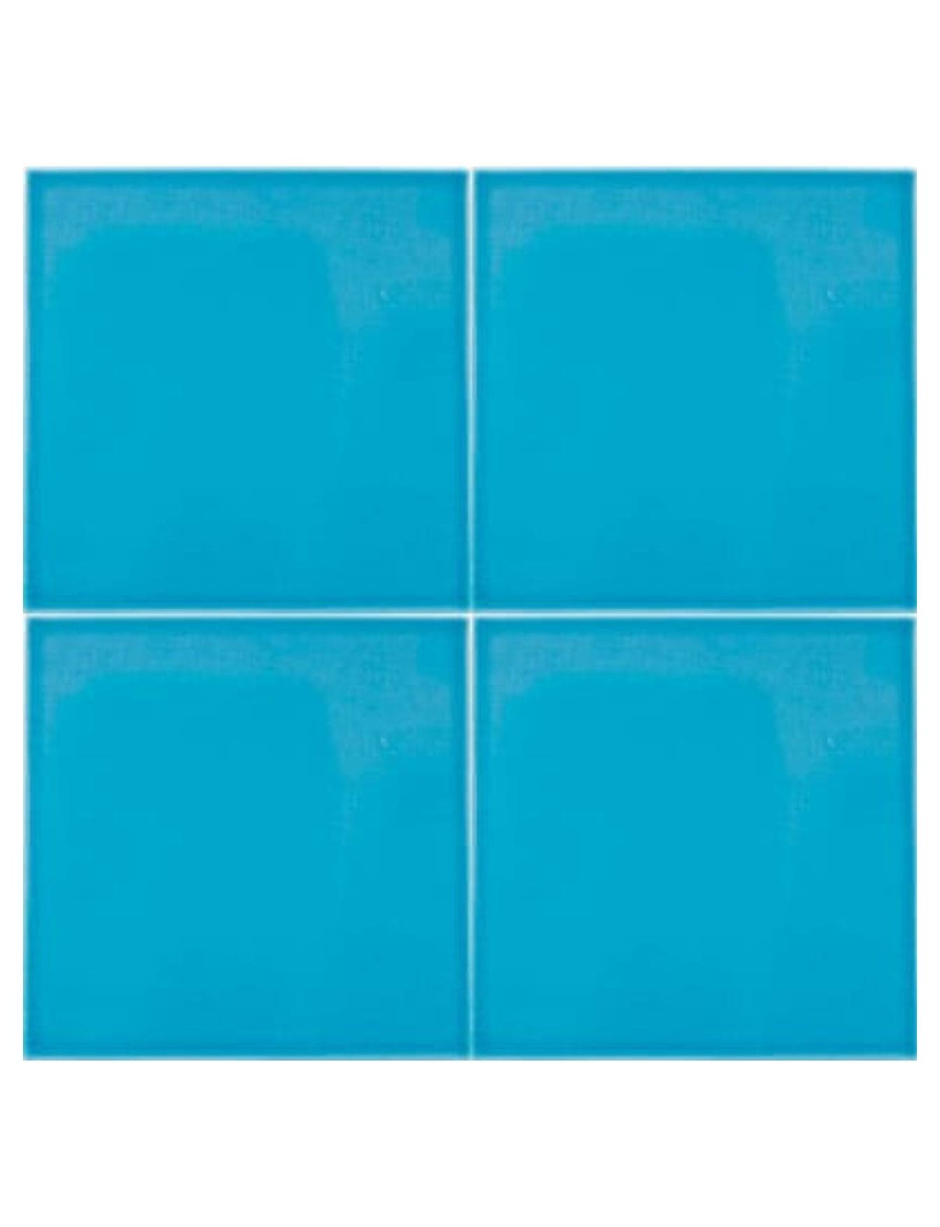 Çini Seramik Karo 20x20 -60, Turkuaz Seramik Çini, Mavi Çini Seramik 20x20, Kütahya Çini Dekor,