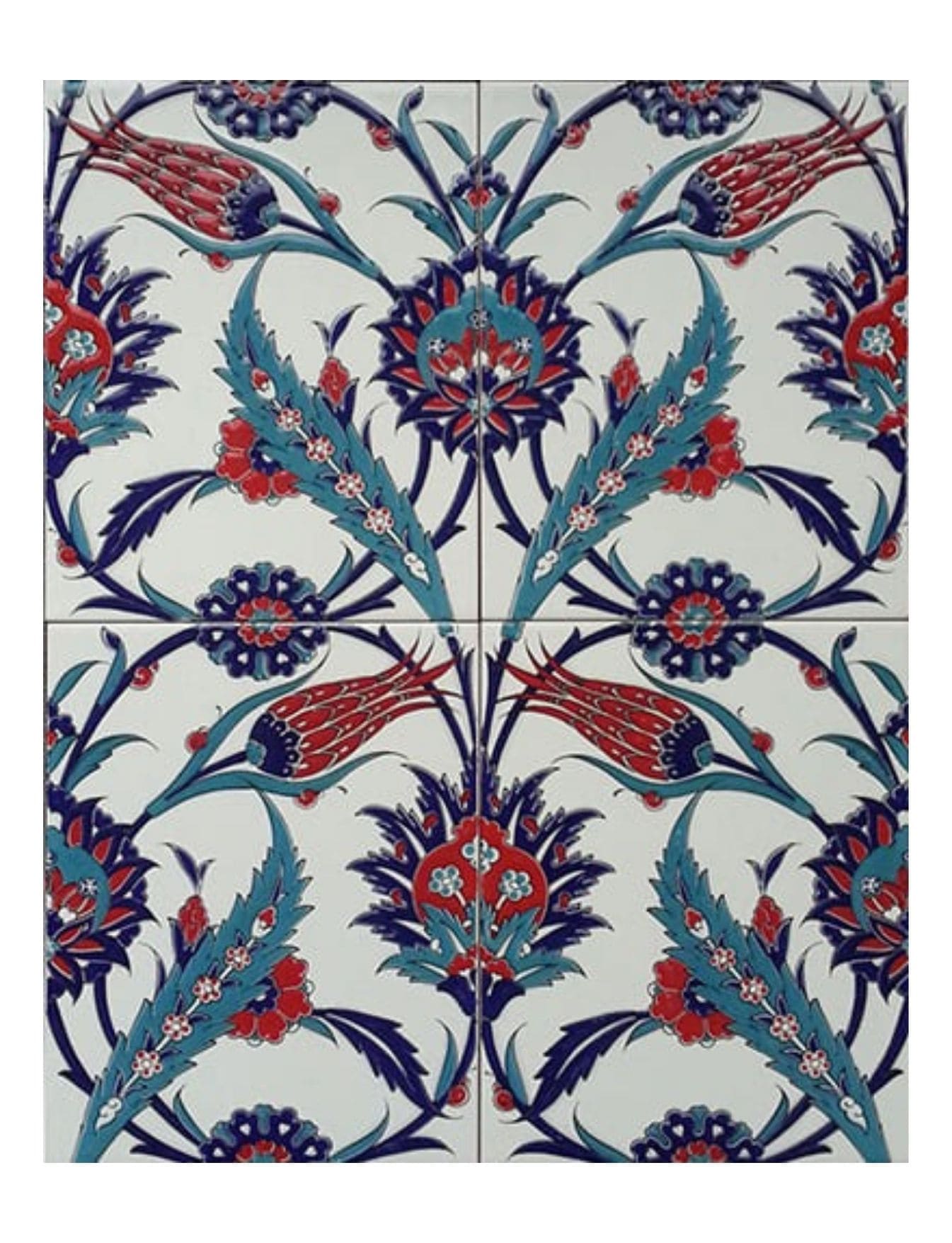 Çini Seramik Karo 20x25 -12, Cami Fayansı, Cami Fayansları,