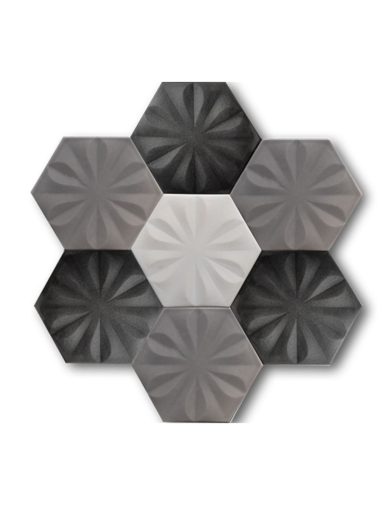 Altıgen Seramik Çini Karo - 20, Cafe Seramikleri,  Altıgen Restoran Cafe Seramik, Kütahya Çini Dekor,