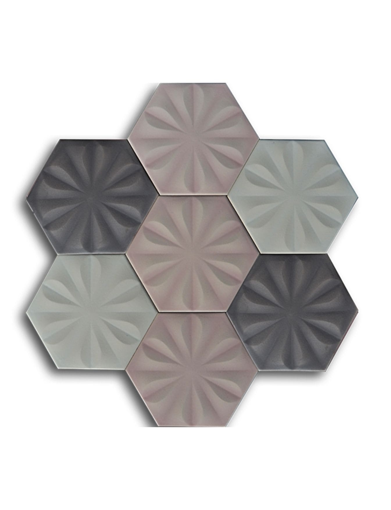 Altıgen Seramik Çini Karo - 21, Cafe Seramik Modelleri,