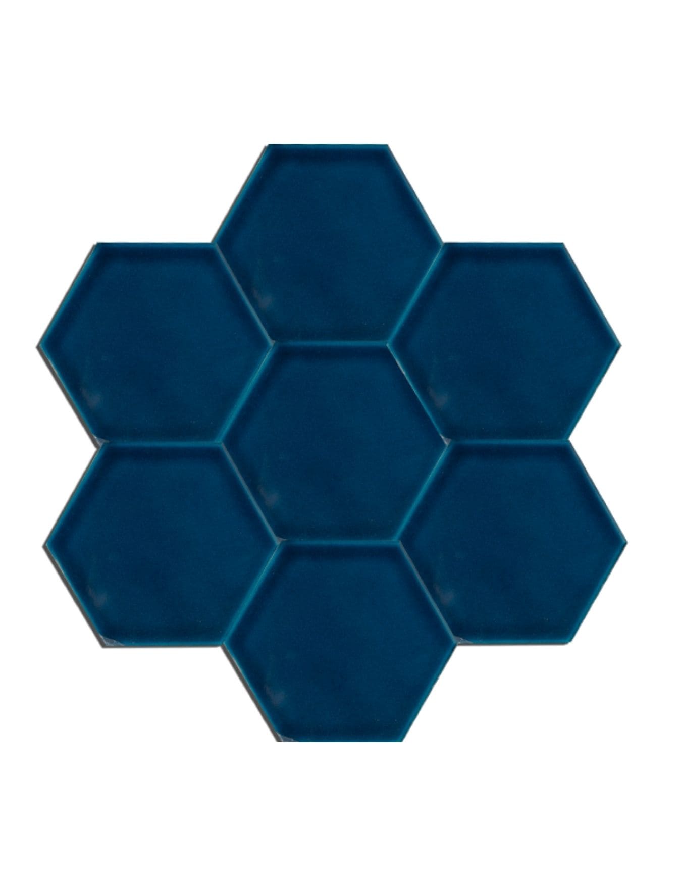 Altıgen Seramik Çini Karo - 48, Altıgen Hexagon Seramik, Hexagon Altıgen Seramik, Kütahya Çini Dekor,