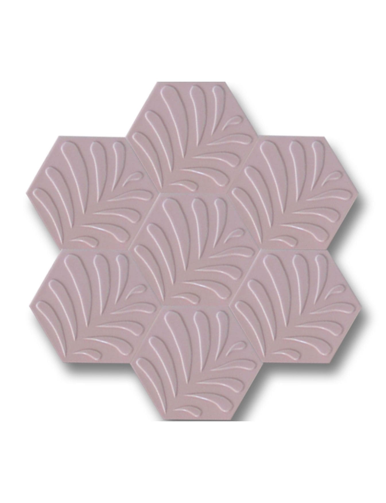 Altıgen Seramik Çini Karo - 09, Altıgen Seramik banyo, Kütahya Çini, Dekor,