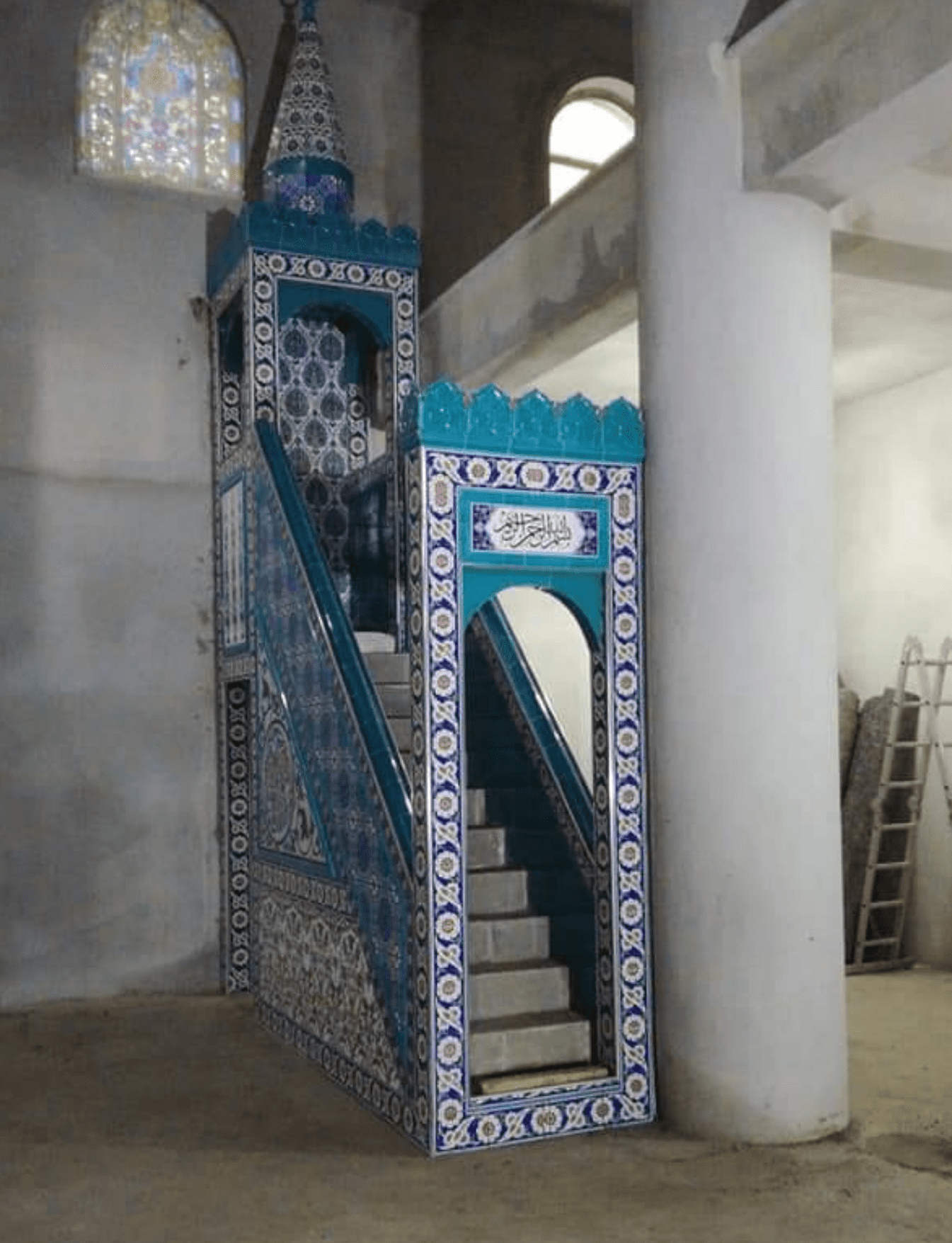 Minber -94, Cami Minber, Cami Minber Çinileri, Kütahya Çini Dekor,