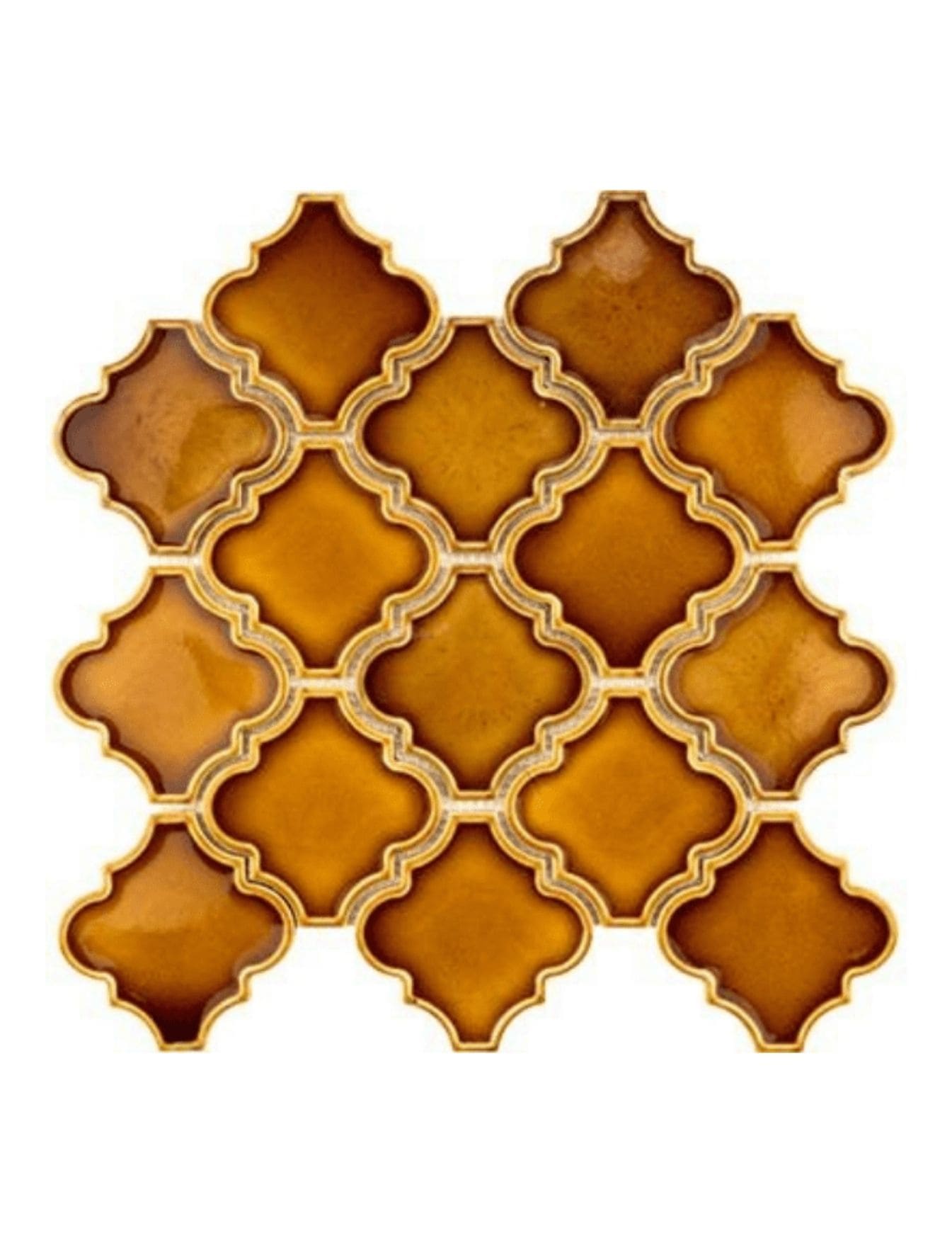 Cami Seramik -16, Kabartmalı Seramik Hardal, Kütahya Çini Seramik, Kütahya Çini Dekor,