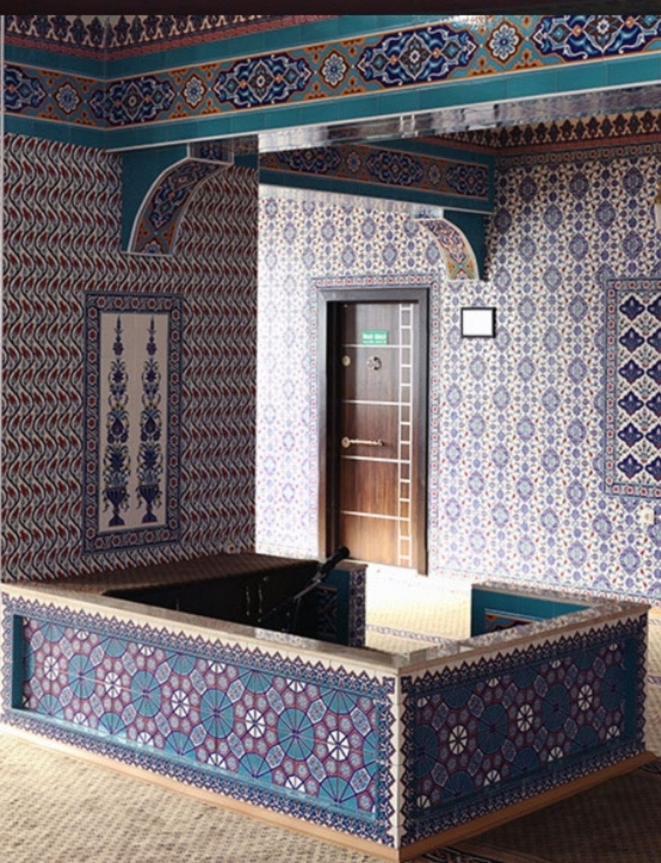 Müezzinlik - Kütahya Çini Dekor-01