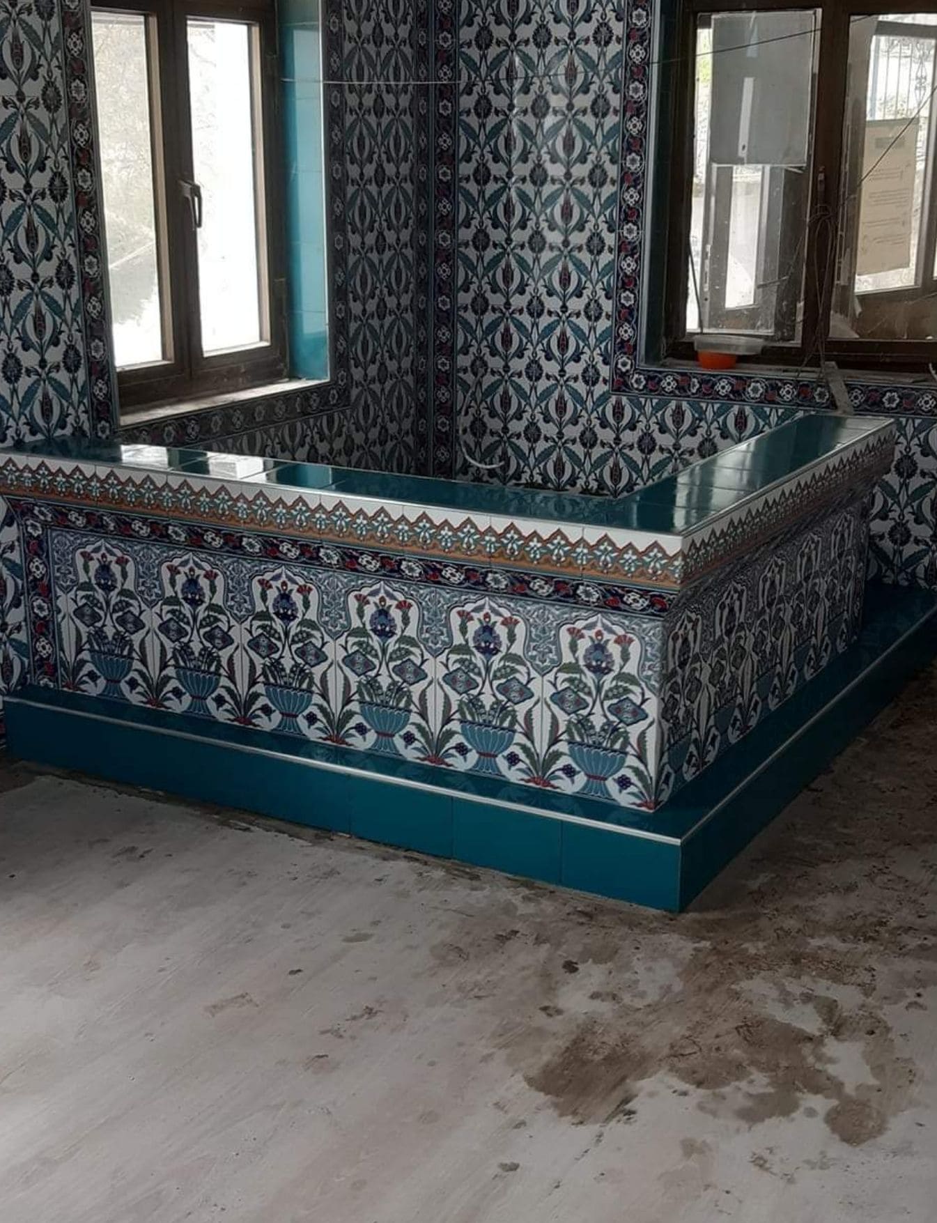 Müezzinlik - Kütahya Çini Dekor-10