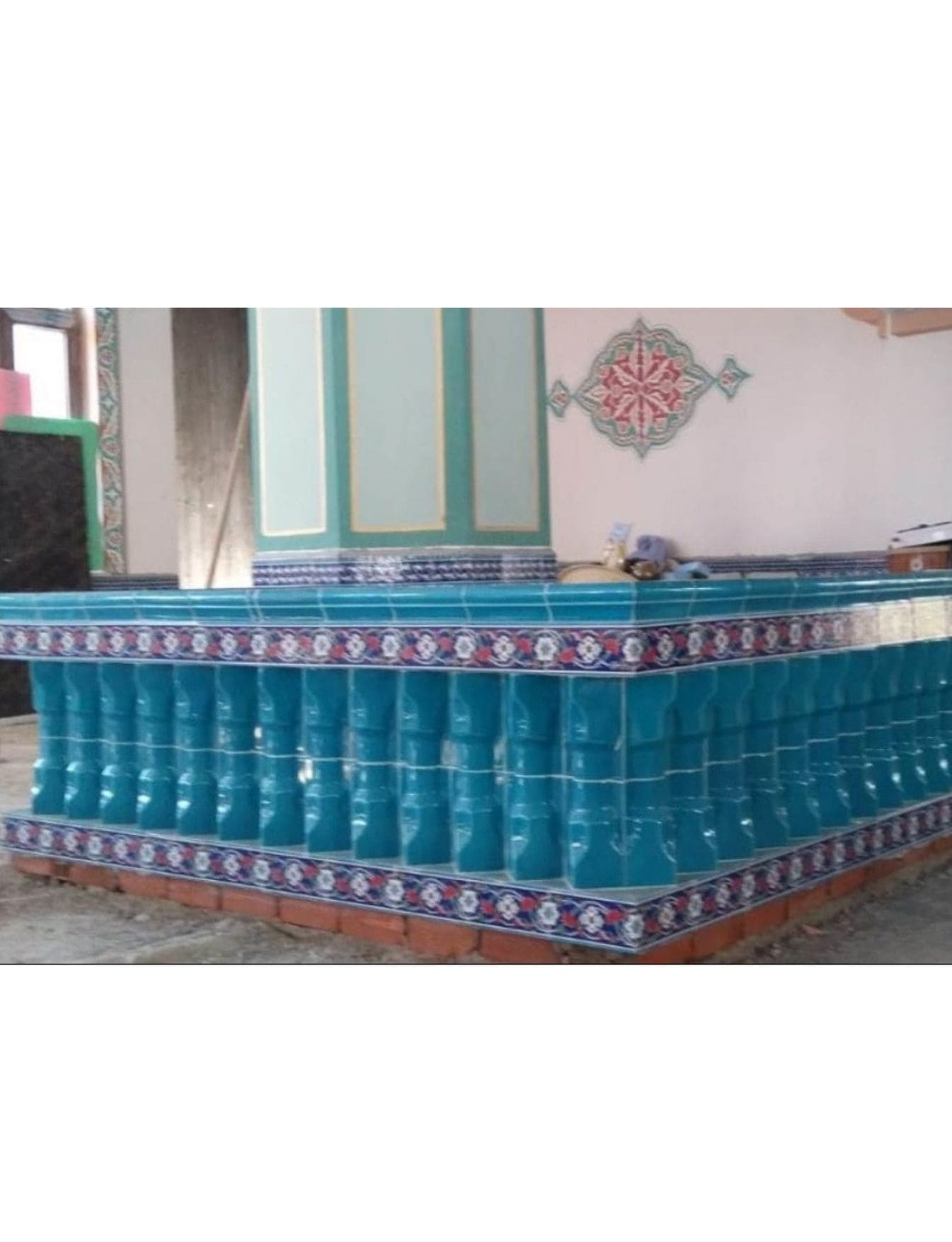 Müezzinlik - Kütahya Çini Dekor-12