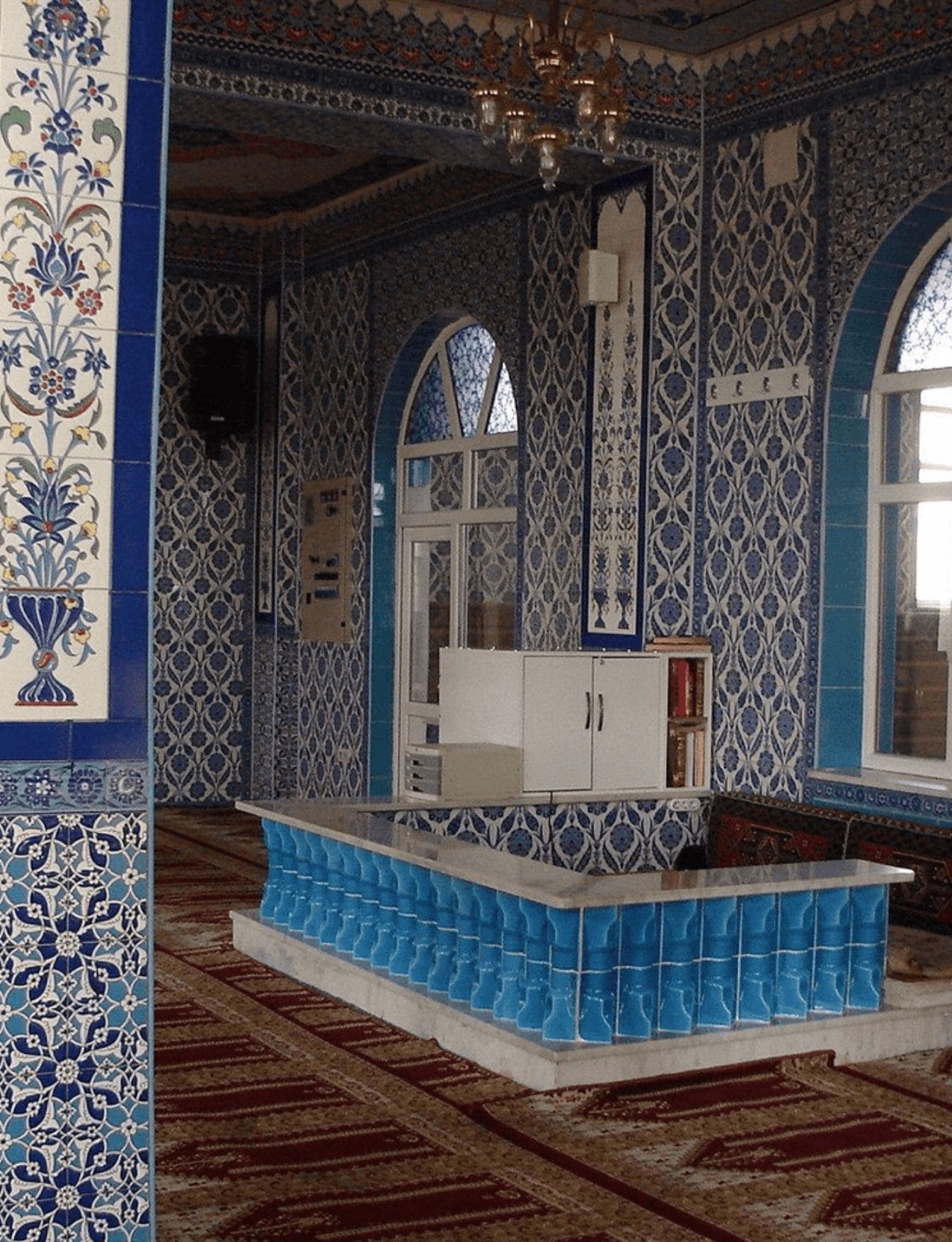 Müezzinlik - Kütahya Çini Dekor-08