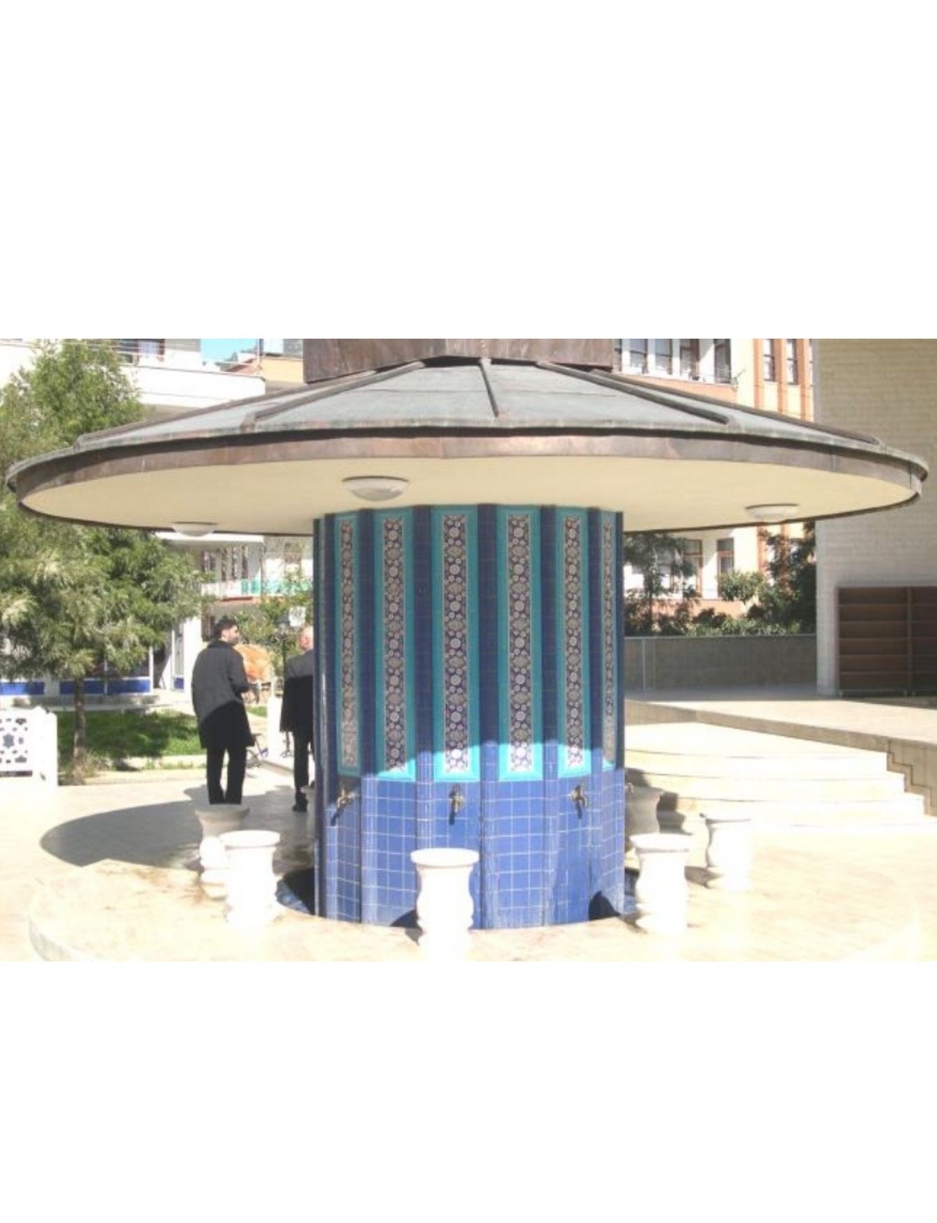 Şadırvan çinileri-05,  Şadırvan yapımı, Şadırvan çinisi, Kütahya çini dekor,